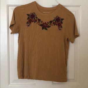 American eagle embroidered shirt